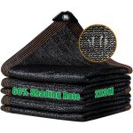 Ulteronixshop - filet d'ombrage, 2x3m filet d'ombrage de jardin avec ?illets, 60% filet protection solaire, ...