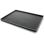 Ulteronixshop - tapis de four � rebords silicone noir 40 x 30 cm, tapis de patisserie � g�noises, g�teau ...