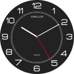 Unilux horloge � quartz  mega  diam 60 cm noir