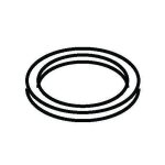 Universeel - joint pour resistance chauffe - eau rond petit -