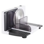 Unold 78860 trancheuse electrique 100 w noir, blanc plastique, acier inoxydable