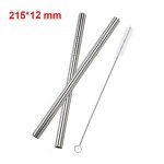 Upors - paille extra large réutilisable en acier inoxydable 304, accessoire en métal pour boisson, avec ... Upors - paille extra large réutilisable en acier inoxydable 304, accessoire en métal pour boisson, avec ...