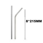 Upors - paille extra large réutilisable en acier inoxydable 304, accessoire en métal pour boisson, avec ... Upors - paille extra large réutilisable en acier inoxydable 304, accessoire en métal pour boisson, avec ...