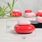 Urne de cr�mation en c�ramique, souvenir en forme de coeur, pour animal de compagnie, cendres de garde ...