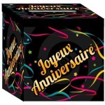 Urne joyeux anniversaire avec motif ruban