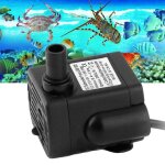 Usb brushless submersible dc 3. 5 - 9v 3w pompe a eau usb mini aquarium paysage fontaine poisson etang ...