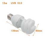 Uvbpig 10. 0 13w 26w reptile ampoule uv glow lampe pour vivarium terrarium tortue es - e27 t - shirts ...