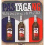 V�ritable sous bocks 9x9cm 6 pi�ces pastagang