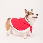 Vtements de nol amusants pour chiens et chats, cape rouge, costume cosplay, costume de nol, nouvel ...
