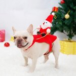 V�tements de no�l pour animaux de compagnie, costumes pour chiens et chats golden retriever, accessoires ...