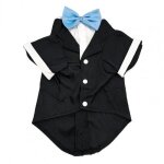 V�tements pour animaux de compagnie, jolis v�tements avec noeud papillon, respectueux de la peau, pour ...