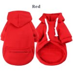 V�tements d'automne et d'hiver pour chien, pull pour petit chien, chihuahua, chat teddy, orange, rouge, ...