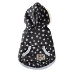 V�tements pour chiens de compagnie moyens, veste a quatre pattes en coton rembourr�, v�tements imprim�s ...