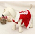 V�tements de chien de no�l pour les petits chiens costume santa dog hiver manteaux animaux de compagnietaille ...