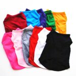 Vêtements d'été en coton pur pour chiens et chats, gilet respirant, t - shirt, manteau, accessoires, ... Vêtements d'été en coton pur pour chiens et chats, gilet respirant, t - shirt, manteau, accessoires, ...