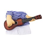 Vtements de guitare amusants pour animaux de compagnie, costume de chat et chien, robe de guitare pour ...