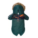 V�tements d'hiver pour animaux de compagnie, veste super chaude, manteau epais et imperm�able pour petits ...