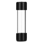 V12 mini verre twisty spirale m�tal verre pipe a fumer tuyau dor� fumeur holder type de drainage