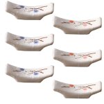 Vaisselle repose - baguettes en cramique de style japonais, 6 pices