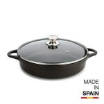 Valira 4134 / 25 cocotte basse premium de 20 cm fabriqu� en espagne, en fonte d'aluminium avec anti - ...