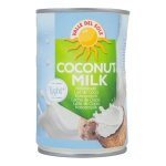 Valle del sol lait de coco naturel 400ml - cr�me de coco exotique pour cuisine et p�tisserie, sans additifs, ...