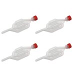 Valve d'�chappement a double ¿illet en forme de s, lot de 4, avec bouchon en li�ge, pour la production ...