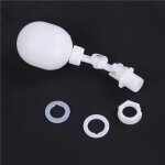 Vanne a flotteur en plastique r�glable, interrupteur de commande pour aquarium, tour d'eau, r�servoir ...