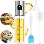 Vaporisateur d'huile et de vinaigre, inoxydable pulvérisateur d'huile 100ml avec echelle avec brosse, ... Vaporisateur d'huile et de vinaigre, inoxydable pulvérisateur d'huile 100ml avec echelle avec brosse, ...