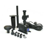 Varan motors - hj - 2203 pompe pour fontaine, bassin, etang jusqu'� 2000l / h 35w, 2. 0m de refoulement ...