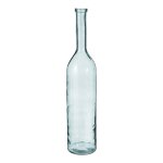 Vase bouteille en verre recycl� h100