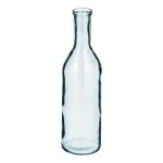 Vase bouteille en verre recycl� h50
