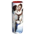 Vase en c�ramique l'amour et psych� par bouguereau