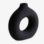 Vase en c�ramique dalita ?18 cm noir