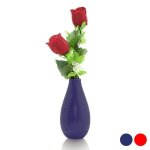 Vase en cramique design - deco maison et bureau couleur - orange