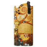Vase en c�ramique john beswick klimt arbre de vie
