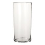 Vase cylindre en verre h40