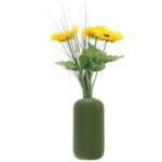 Objet d�coratif - botle - 3d - vert - 16 cm - pla (bioplastique)