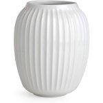 Vase hammershi - blanc - hauteur 20 cm - taille unique