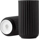 Vase en porcelaine lyngby - noir - 15 cm - taille unique