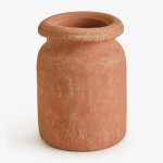 Vase en terre cuite (�18, 5 cm) agnon rouge sienna