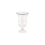 Vase verre venise 19cm transparent