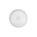 Vasque  poser blanc mat spring lagoon riho 34, 6x11, 5 cm en cramique - blanc - blanc - -