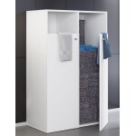 Vcm tissu armoire � linge coffre � linge panier � linge coffre � linge dreso xl 2f tissu armoire � linge ...