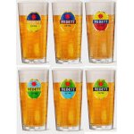 Vedett lot de 6 verres a bi�re 50 cl