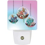 Veilleuse led a brancher cactus succulents dans une boule de verre lampe de nuit avec capteur de mouvement ... Veilleuse led a brancher cactus succulents dans une boule de verre lampe de nuit avec capteur de mouvement ...