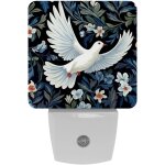 Veilleuses led a brancher, capteur automatique, veilleuses douces pour chambre a coucher, couloir, d�coration ...