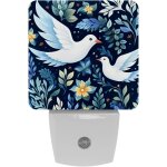 Veilleuses led a brancher, capteur automatique, veilleuses douces pour chambre a coucher, couloir, d�coration ...