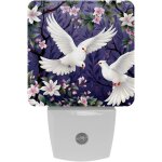 Veilleuses led a brancher, capteur automatique, veilleuses douces pour chambre a coucher, couloir, d�coration ...