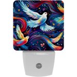 Veilleuses led a brancher, capteur automatique, veilleuses douces pour chambre a coucher, couloir, d�coration ...