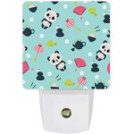 Veilleuse led a brancher elements de la culture chinoise ventilateurs de the panda conception lampe de ...